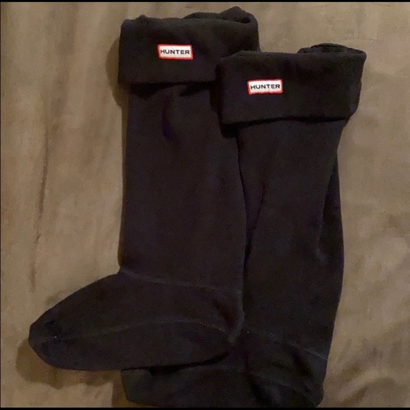 Hunter tall boot sock